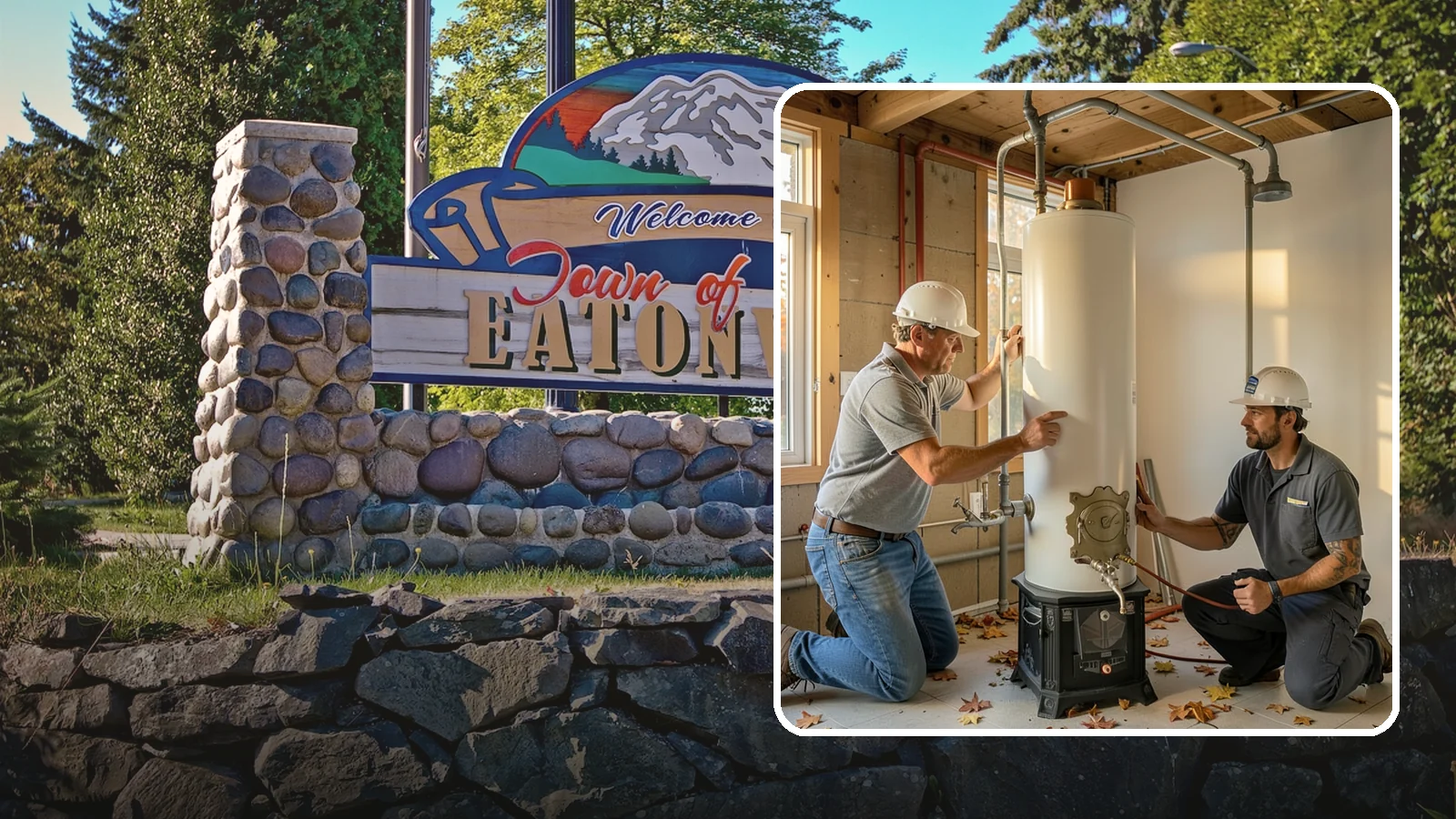 Water Heater Installation in Eatonville, Pierce County, WA - We install and replace tank and tankless water heaters, including code-required upgrades for safe operation.