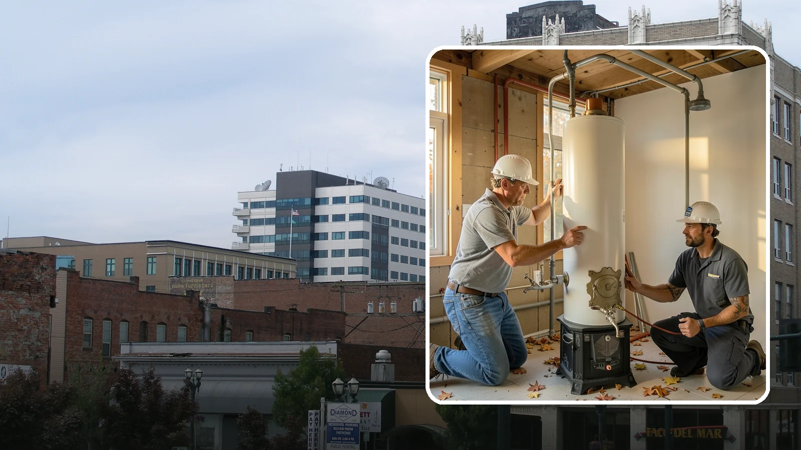 Water Heater Installation in Everett, Snohomish County, WA - We install and replace tank and tankless water heaters, including code-required upgrades for safe operation.