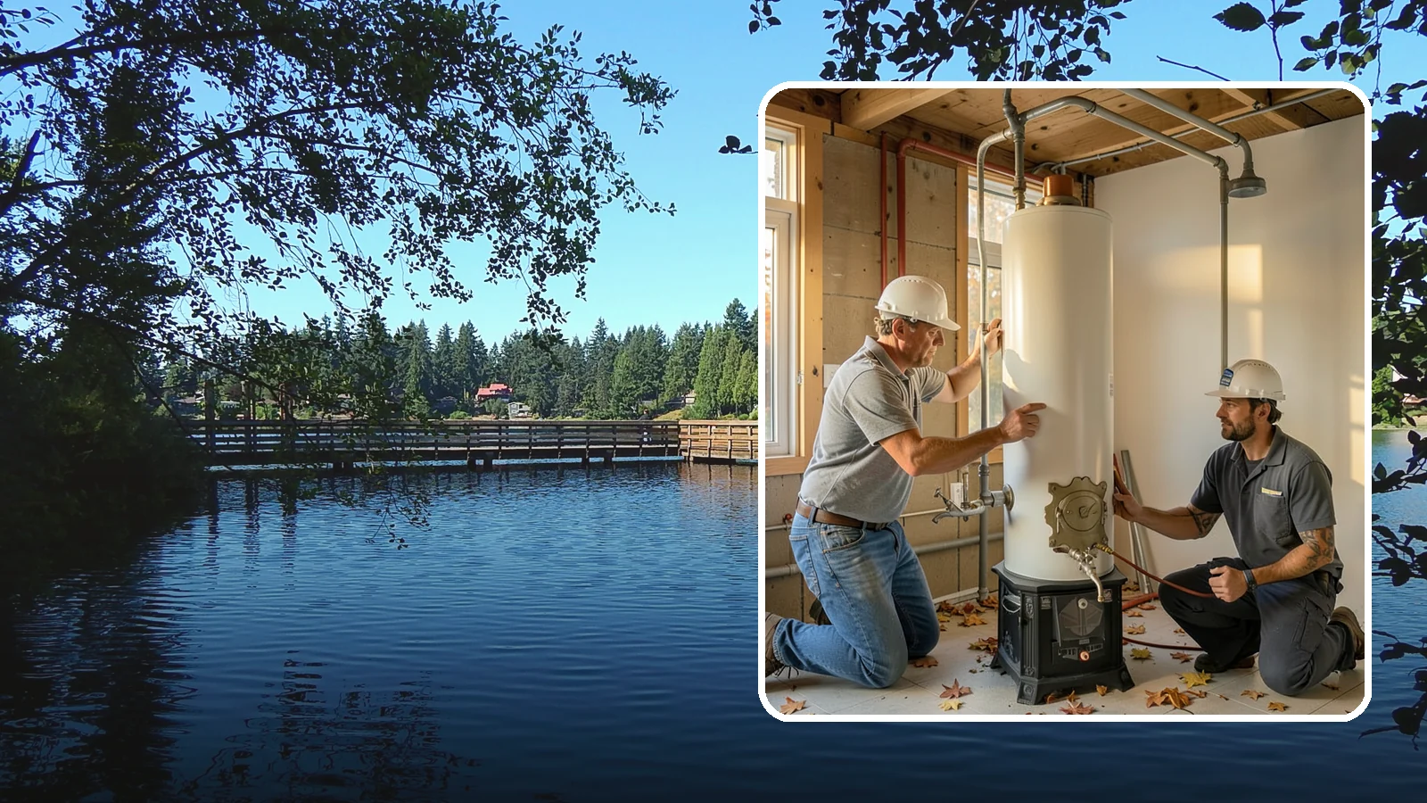 Water Heater Installation in Federal Way, King County, WA - We install and replace tank and tankless water heaters, including code-required upgrades for safe operation.