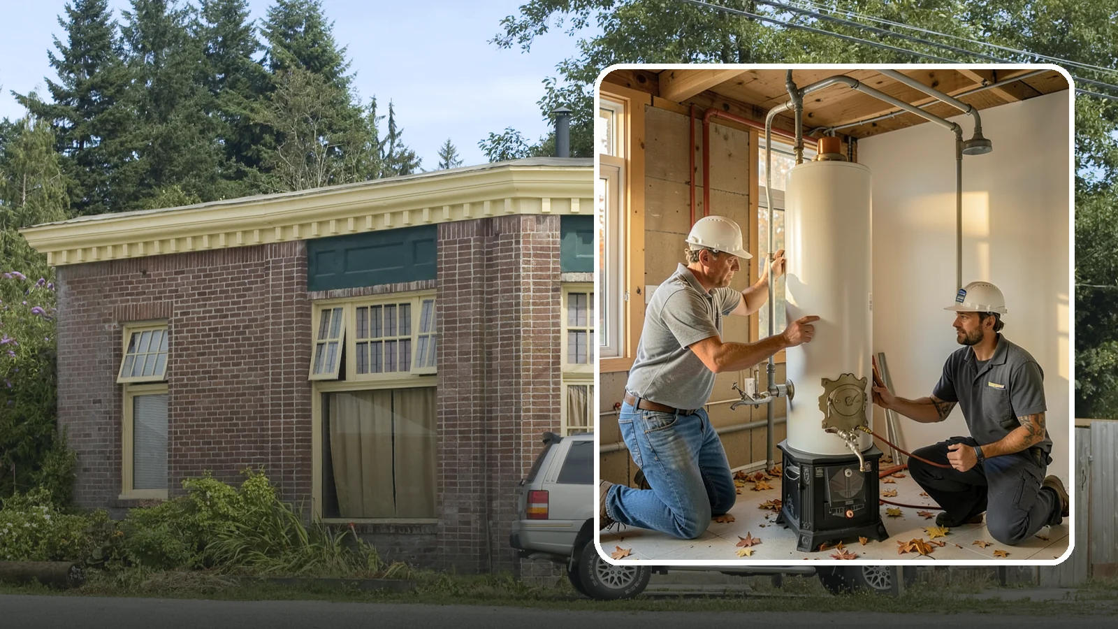 Water Heater Installation in Hamilton, Skagit County, WA - We install and replace tank and tankless water heaters, including code-required upgrades for safe operation.