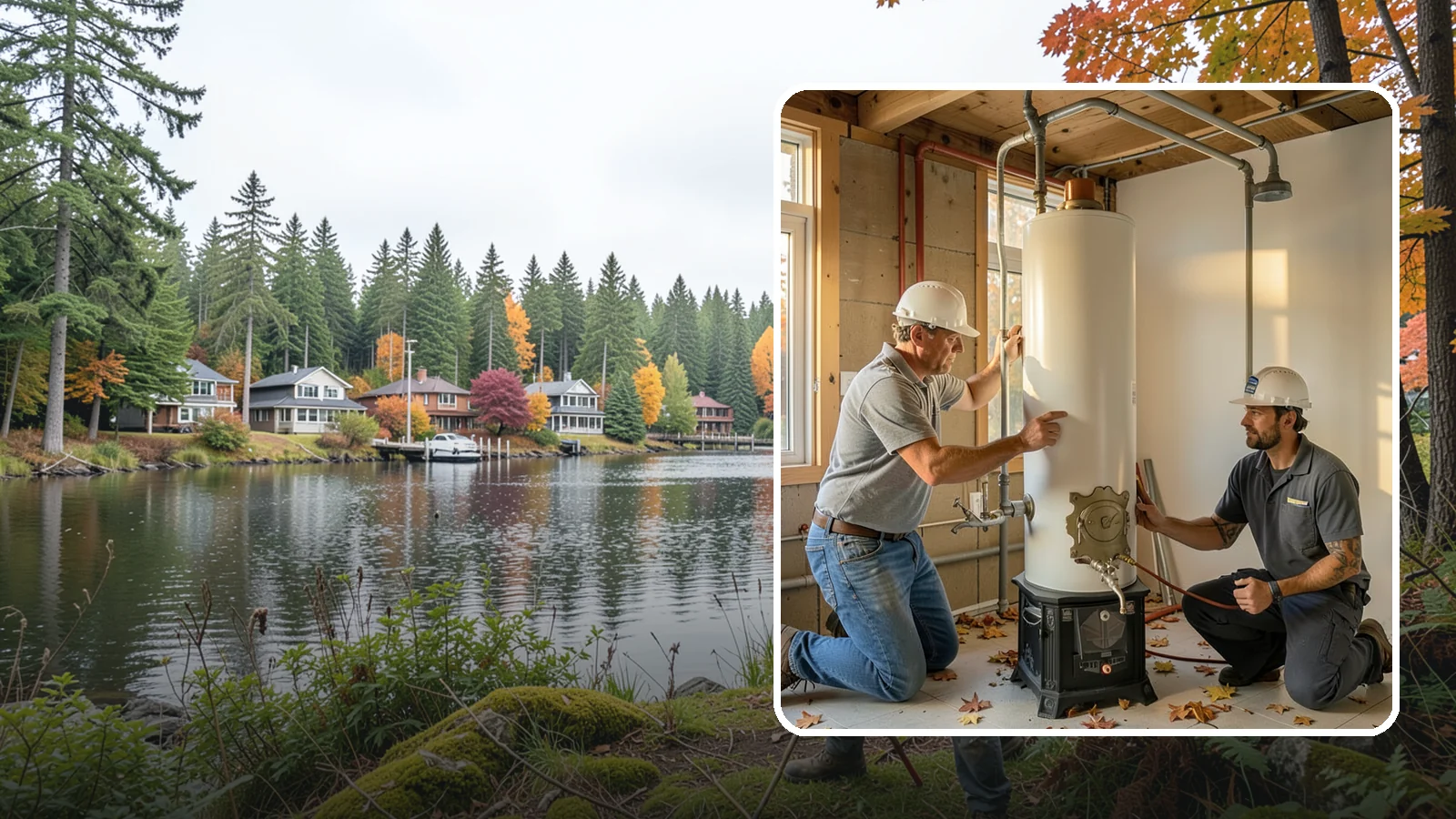 Water Heater Installation in La Conner, Skagit County, WA - We install and replace tank and tankless water heaters, including code-required upgrades for safe operation.