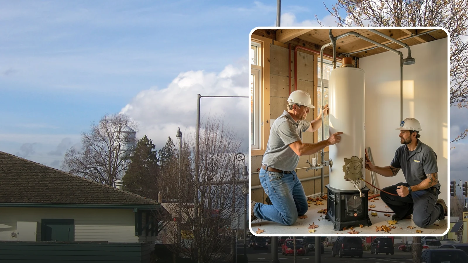 Water Heater Installation in Marysville, Snohomish County, WA - We install and replace tank and tankless water heaters, including code-required upgrades for safe operation.
