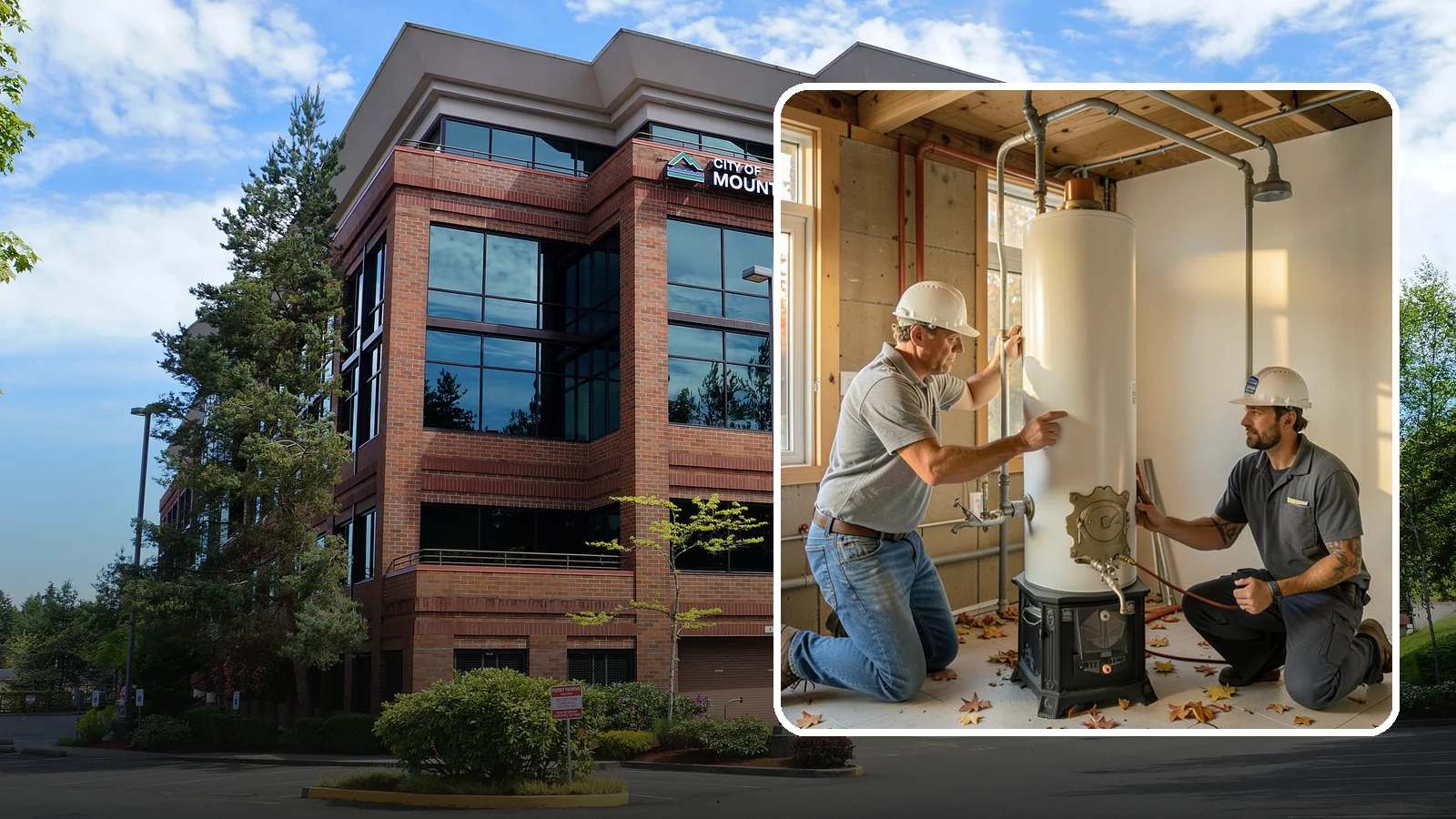 Water Heater Installation in Mountlake Terrace, Snohomish County, WA - We install and replace tank and tankless water heaters, including code-required upgrades for safe operation.