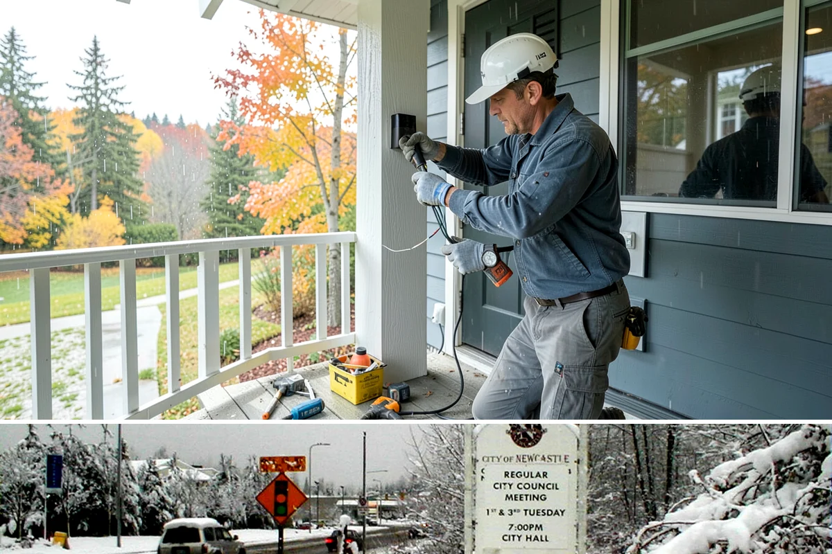 Water Heater Installation in Newcastle, King County, WA - A failing heater is best replaced before winter, when incoming water is coldest and demand for hot water peaks.