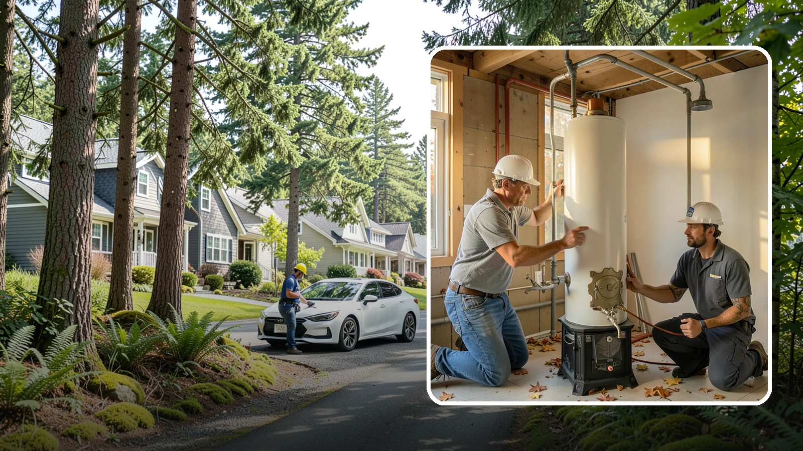 Water Heater Installation in Normandy Park, King County, WA - We install and replace tank and tankless water heaters, including code-required upgrades for safe operation.