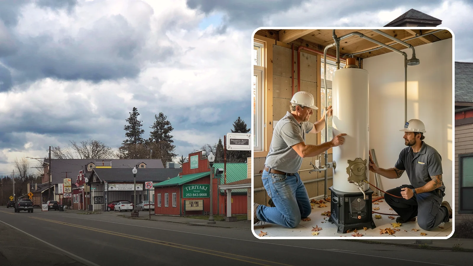 Water Heater Installation in Roy, Pierce County, WA - We install and replace tank and tankless water heaters, including code-required upgrades for safe operation.