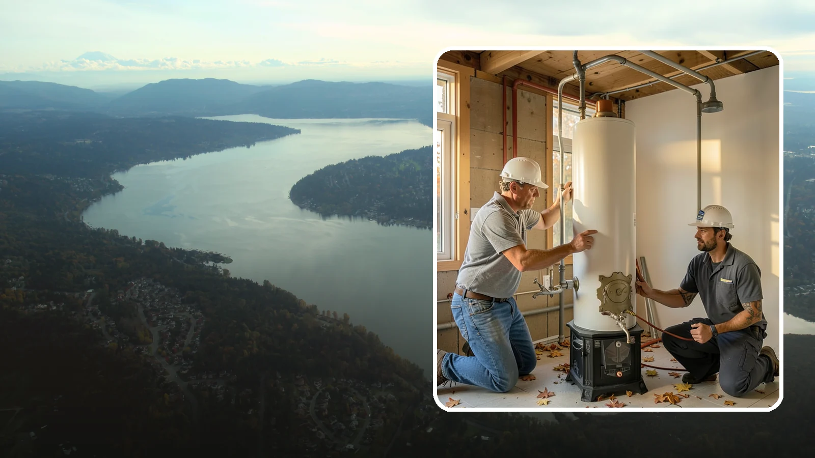 Water Heater Installation in Sammamish, King County, WA - We install and replace tank and tankless water heaters, including code-required upgrades for safe operation.