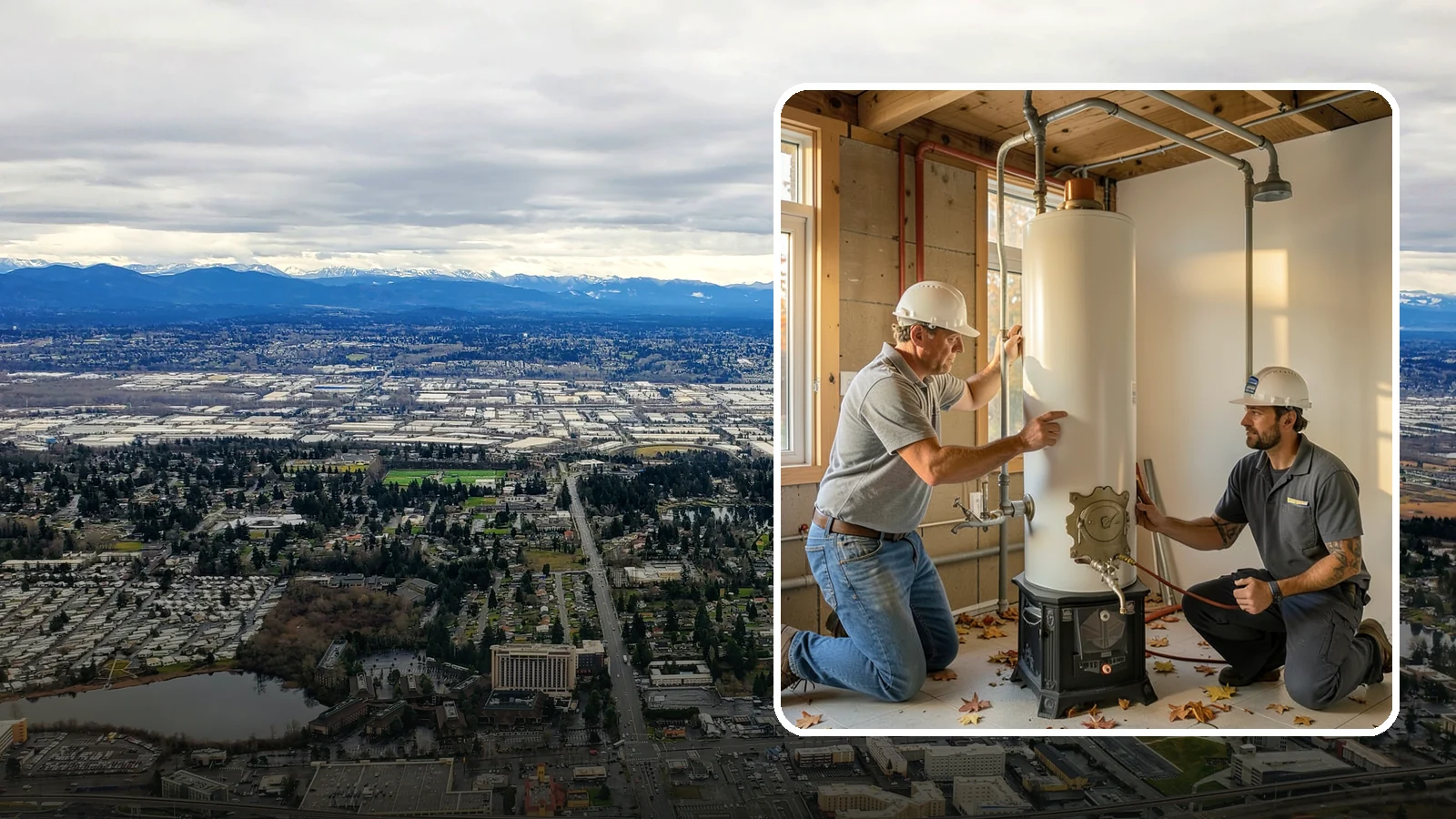 Water Heater Installation in SeaTac, King County, WA - We install and replace tank and tankless water heaters, including code-required upgrades for safe operation.