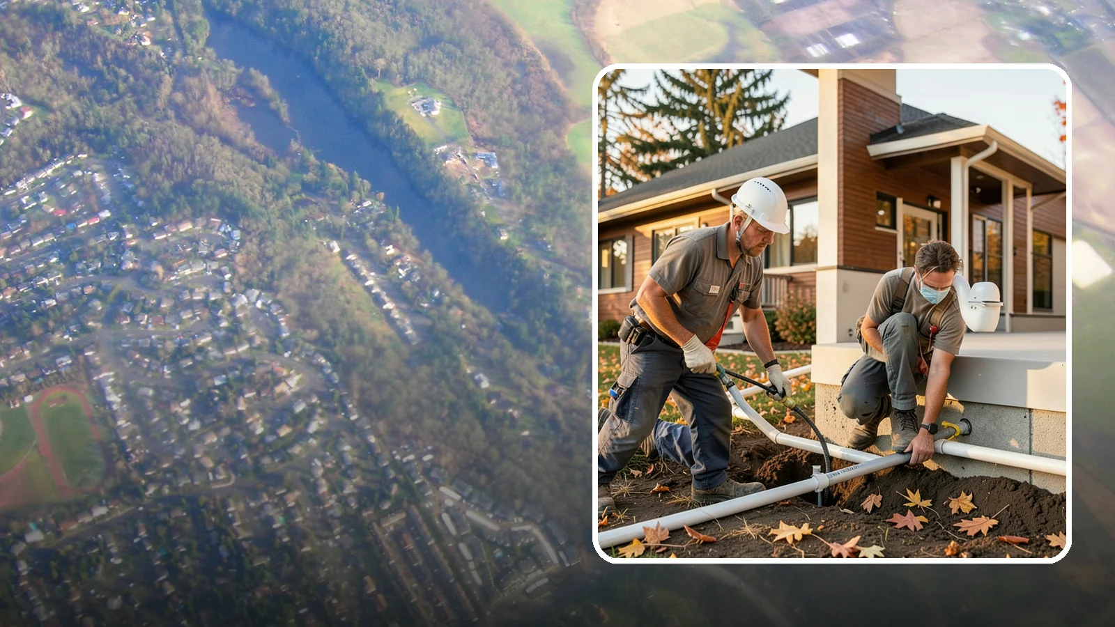 Water Line Installation in Algona, King County, WA - We install or replace the main water service line that carries water from the meter into your home.