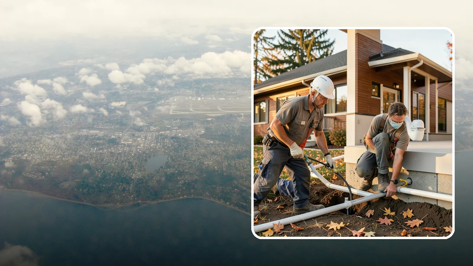 Water Line Installation in Burien, King County, WA - We install or replace the main water service line that carries water from the meter into your home.