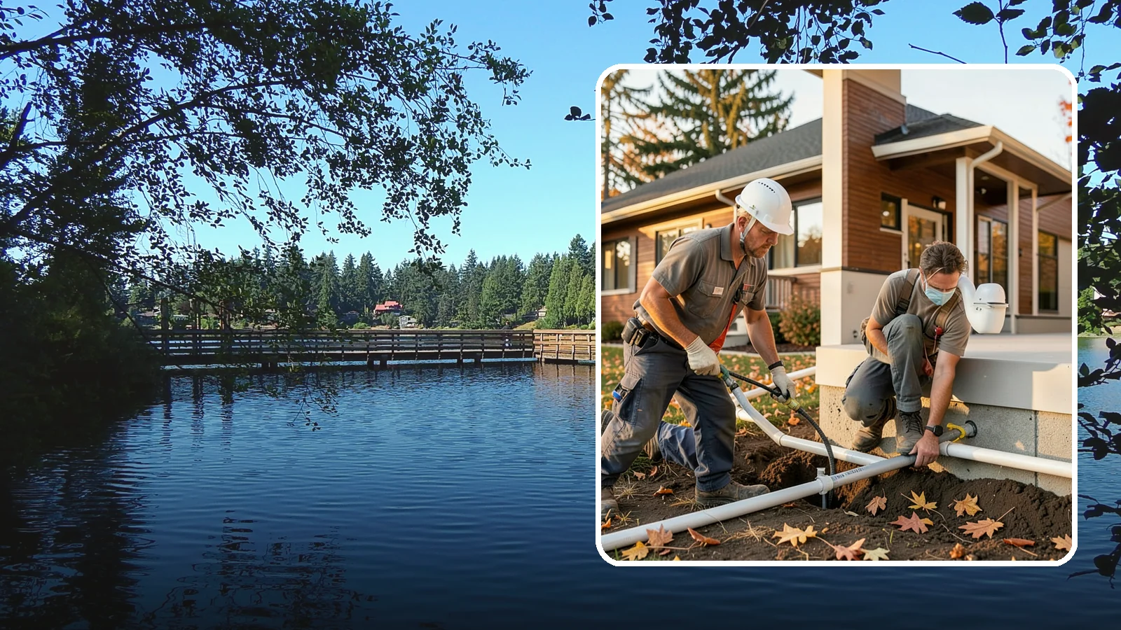 Water Line Installation in Federal Way, King County, WA - We install or replace the main water service line that carries water from the meter into your home.