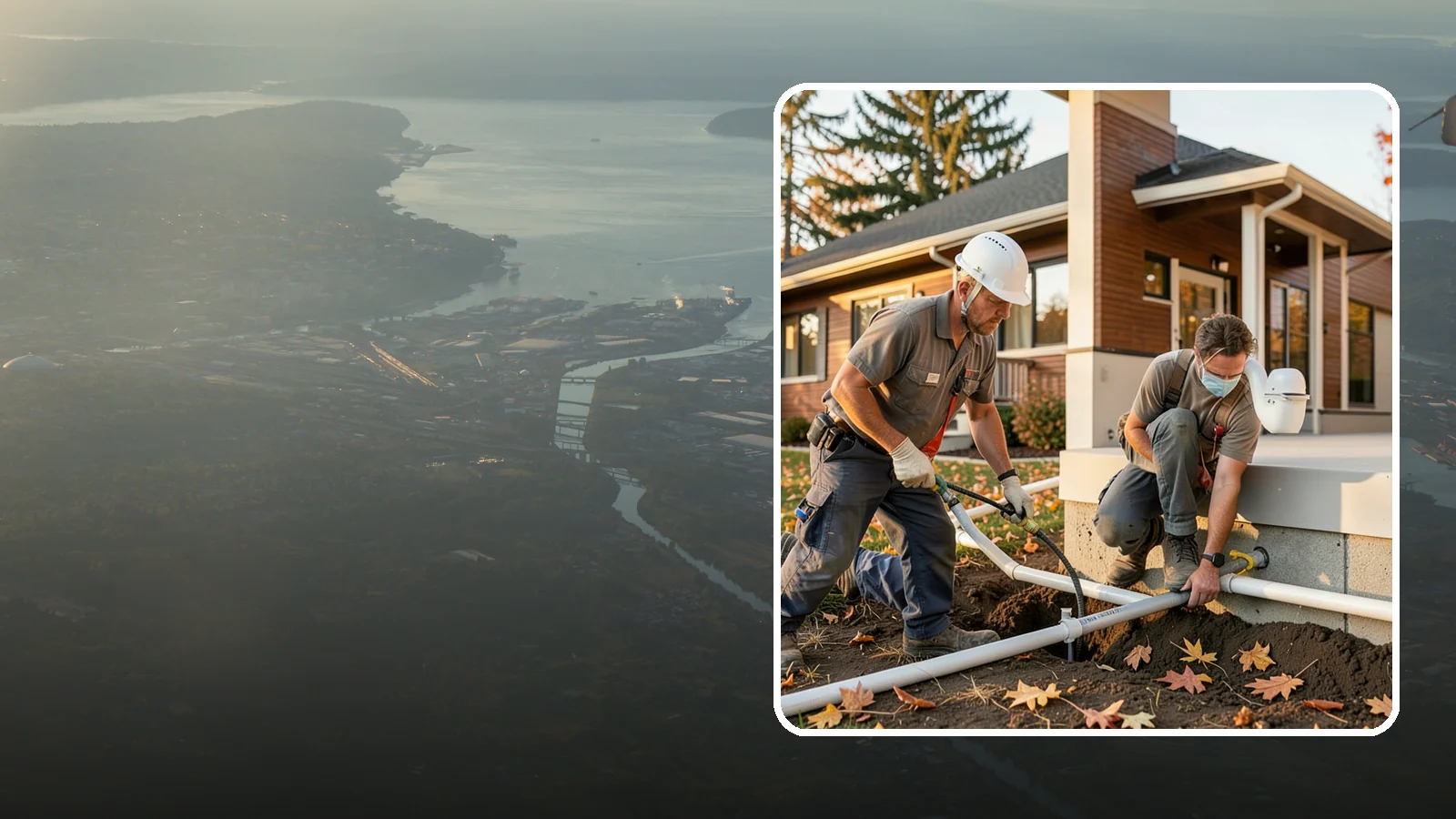 Water Line Installation in Fife, Pierce County, WA - We install or replace the main water service line that carries water from the meter into your home.