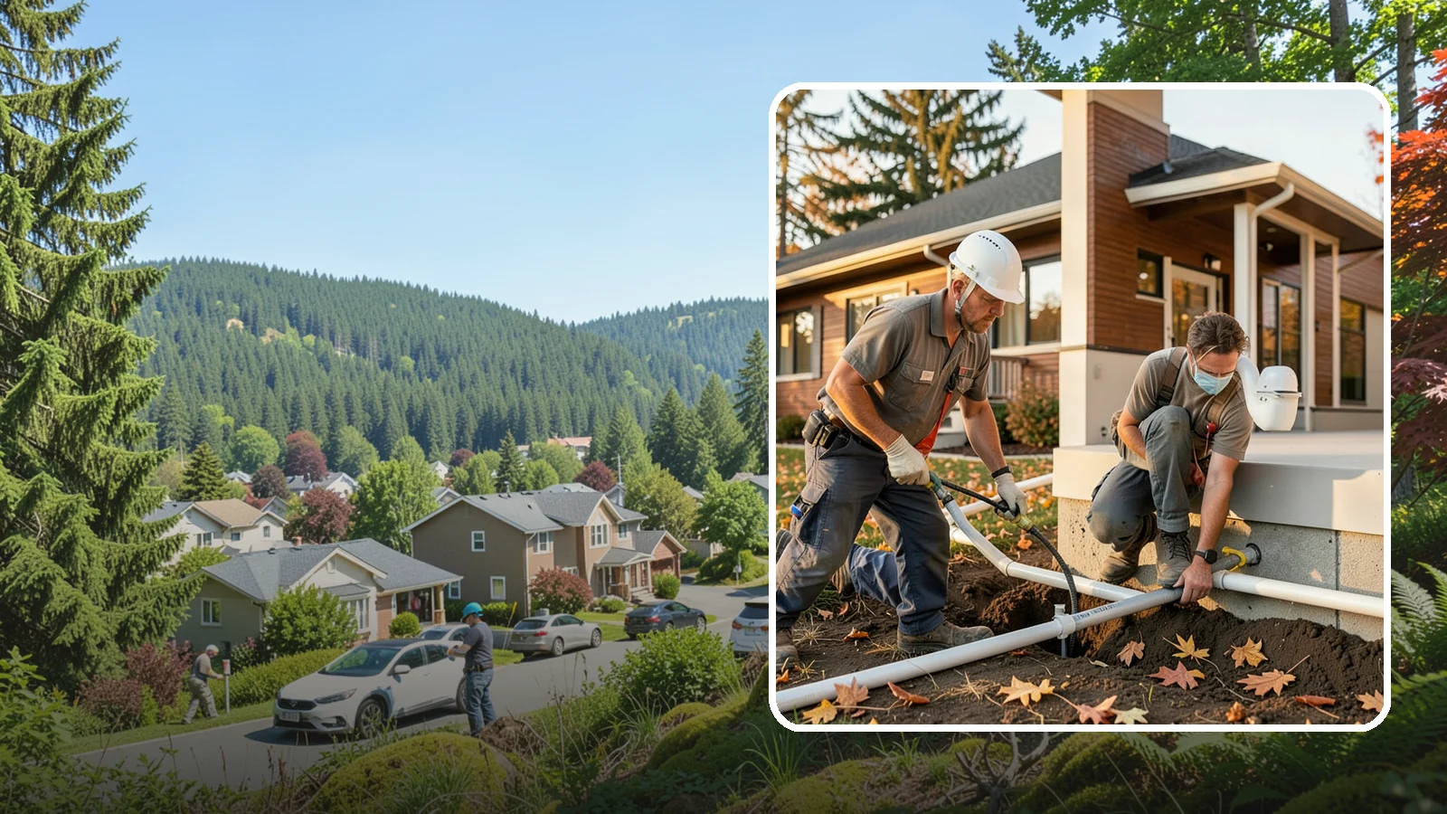 Water Line Installation in Index, Snohomish County, WA - We install or replace the main water service line that carries water from the meter into your home.