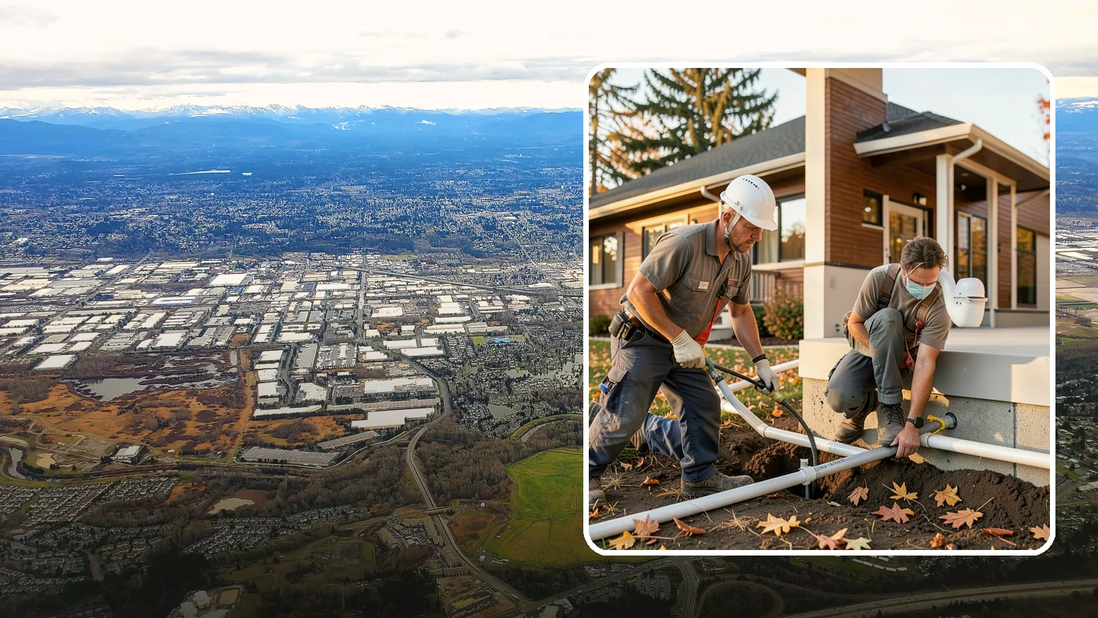 Water Line Installation in Kent, King County, WA - We install or replace the main water service line that carries water from the meter into your home.