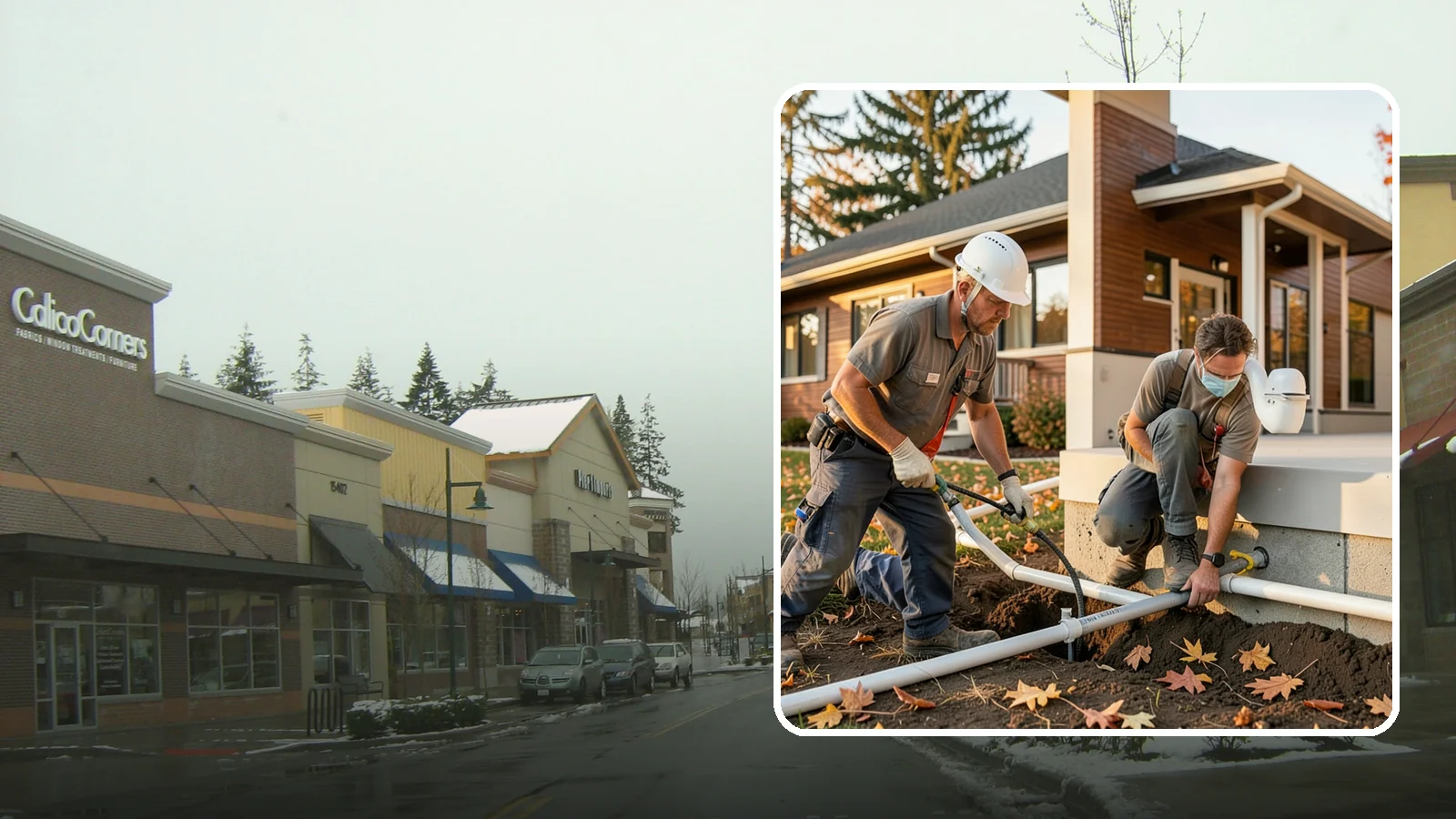 Water Line Installation in Mill Creek, Snohomish County, WA - We install or replace the main water service line that carries water from the meter into your home.