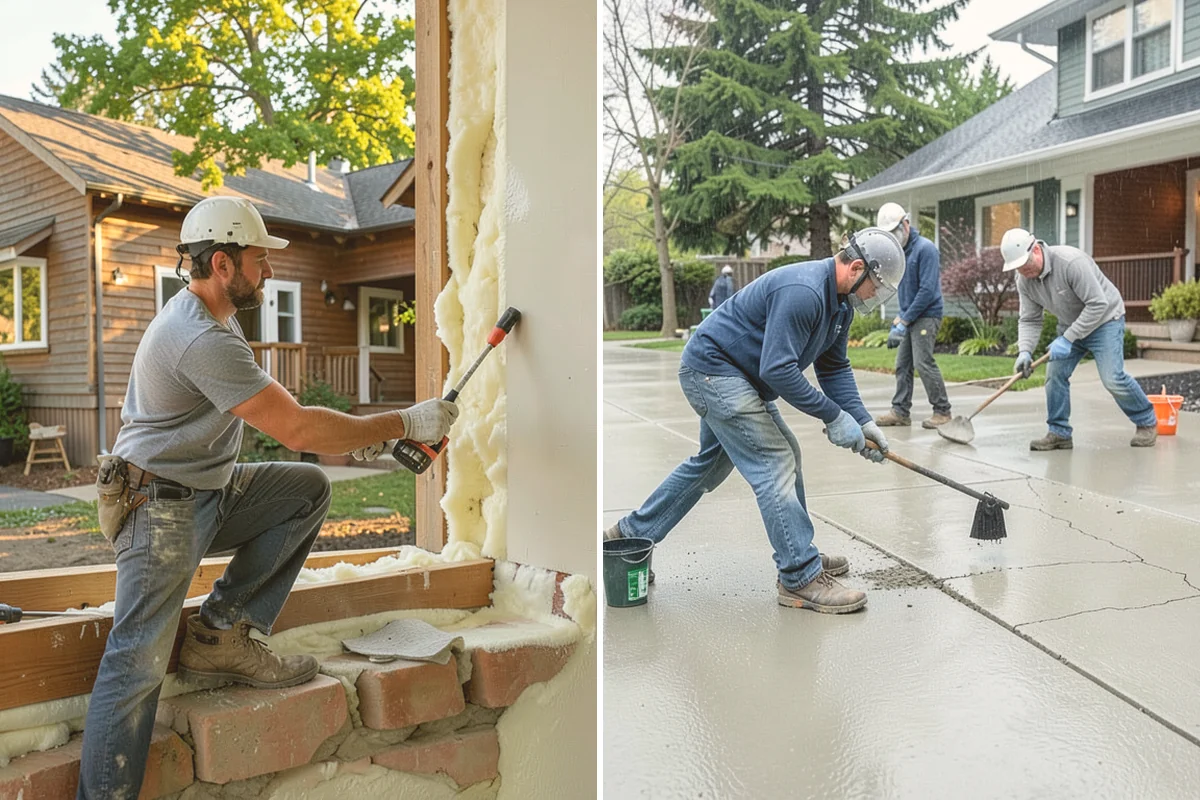 Water Line Installation in Mount Vernon, Skagit County, WA - Locate the existing line and mark all underground utilities