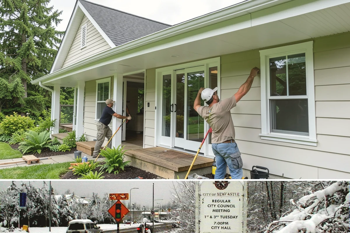 Water Line Installation in Newcastle, King County, WA - Dry-season ground is easier and cleaner to excavate, so late spring through early fall is the ideal window for trenching.