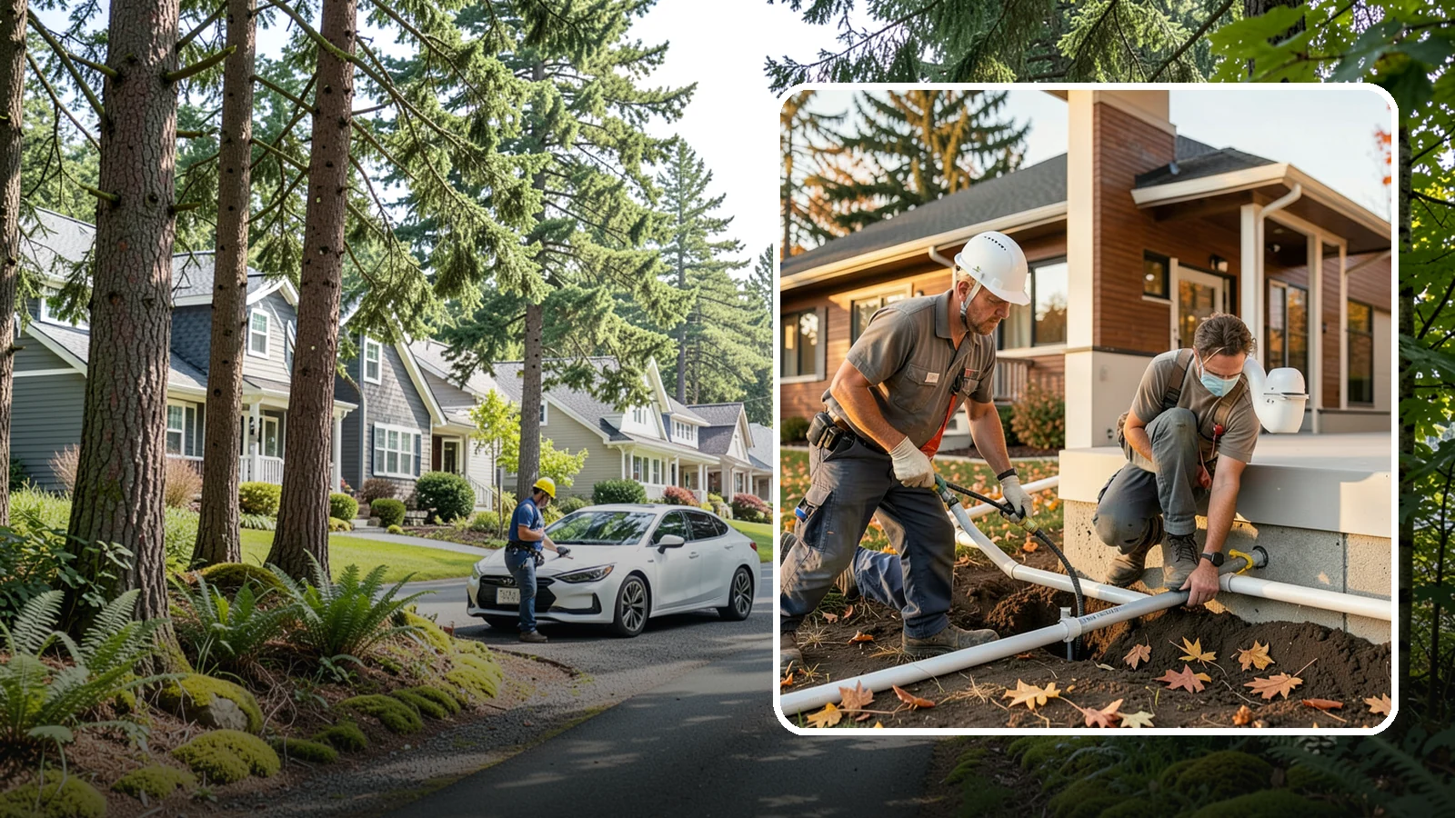 Water Line Installation in Normandy Park, King County, WA - We install or replace the main water service line that carries water from the meter into your home.
