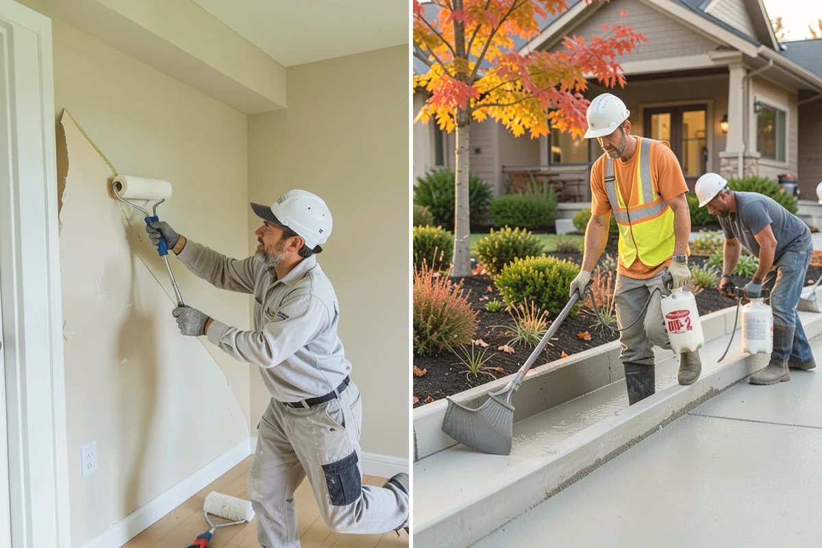Water Line Installation in North Bend, King County, WA - Locate the existing line and mark all underground utilities