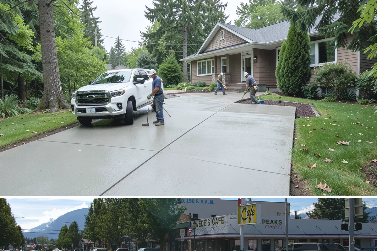 Water Line Installation in North Bend, King County, WA - Dry-season ground is easier and cleaner to excavate, so late spring through early fall is the ideal window for trenching.