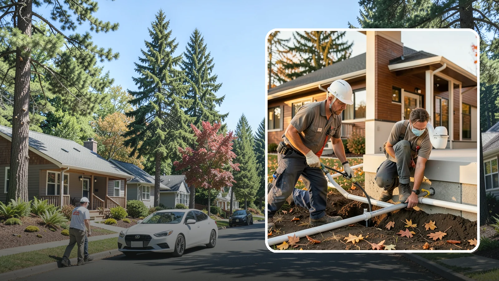 Water Line Installation in Orting, Pierce County, WA - We install or replace the main water service line that carries water from the meter into your home.