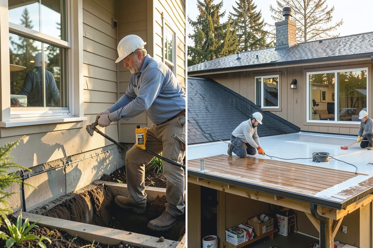 Water Line Installation in Roy, Pierce County, WA - Locate the existing line and mark all underground utilities
