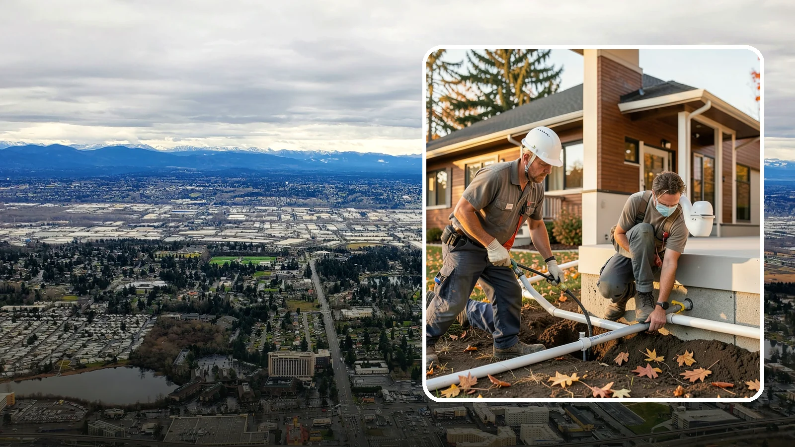 Water Line Installation in SeaTac, King County, WA - We install or replace the main water service line that carries water from the meter into your home.