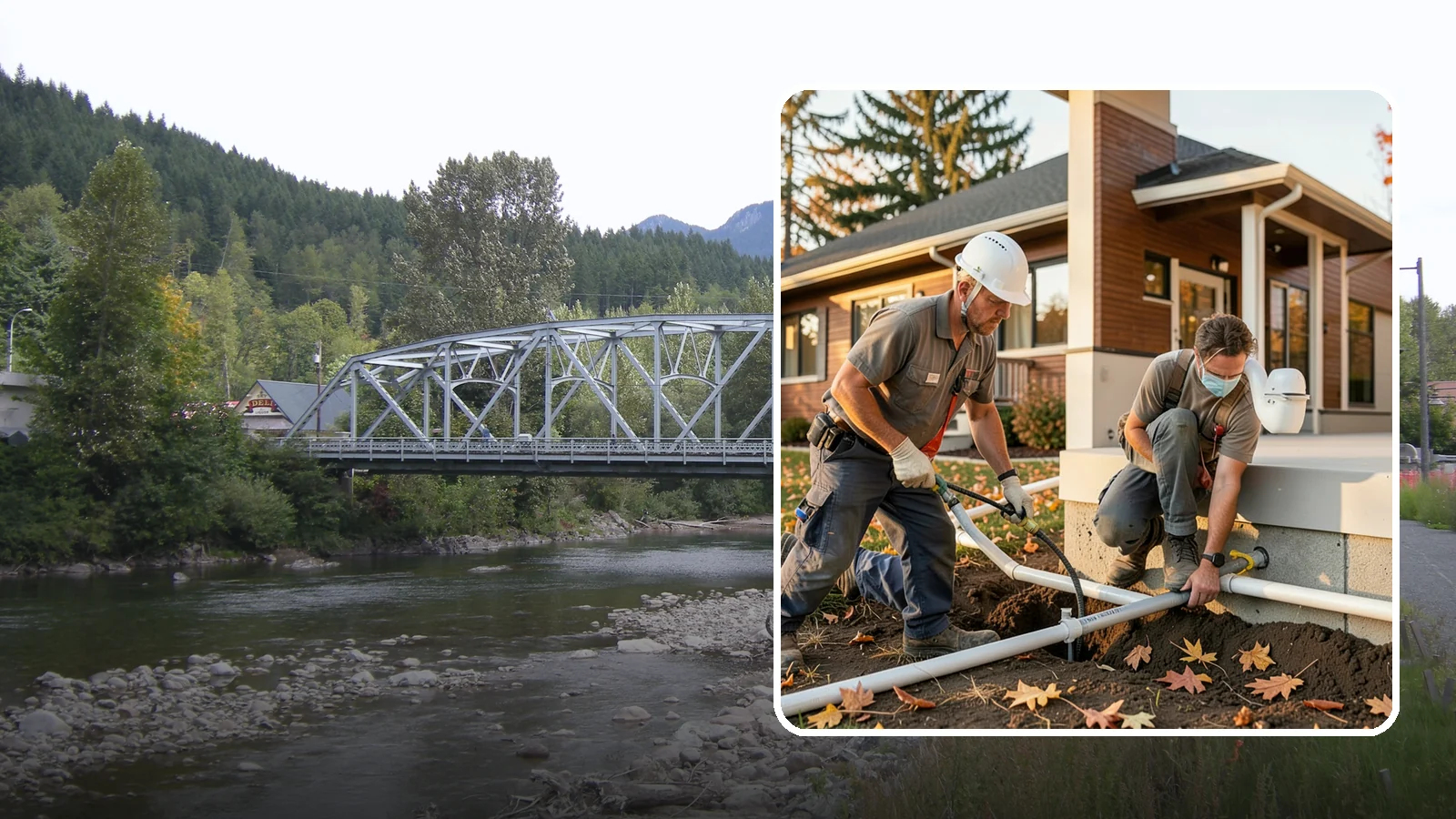 Water Line Installation in Skykomish, King County, WA - We install or replace the main water service line that carries water from the meter into your home.