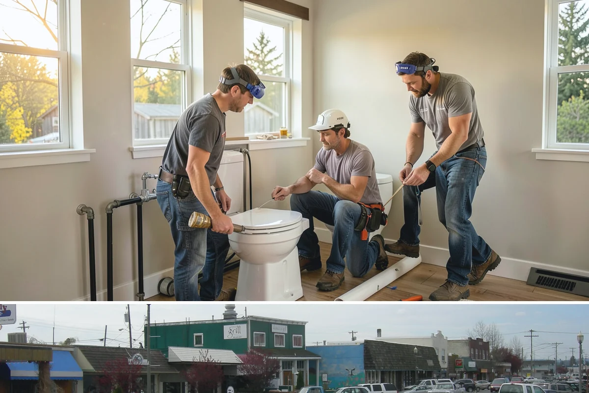 Water Line Installation in Stanwood, Snohomish County, WA - Dry-season ground is easier and cleaner to excavate, so late spring through early fall is the ideal window for trenching.