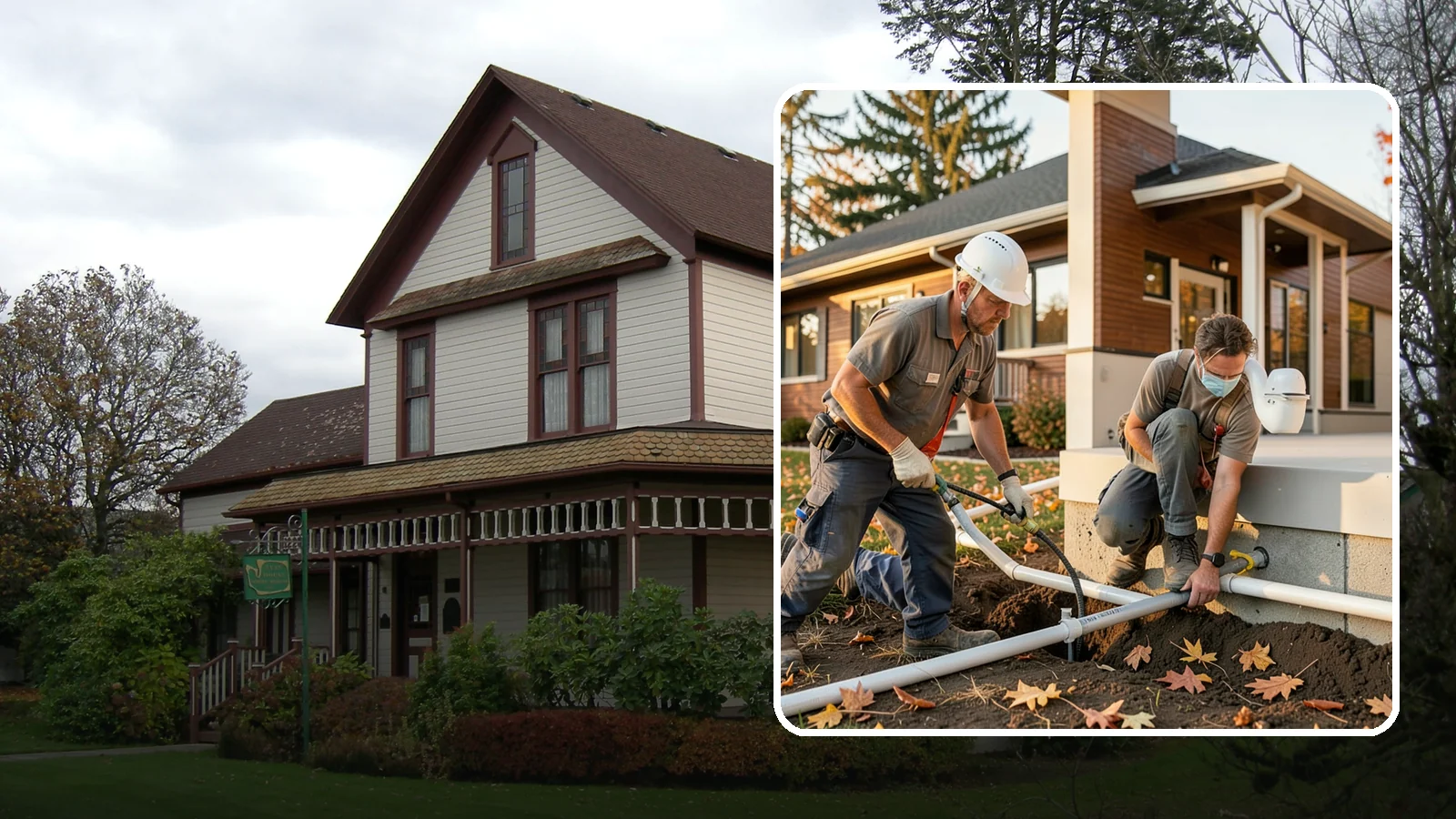 Water Line Installation in Sumner, Pierce County, WA - We install or replace the main water service line that carries water from the meter into your home.