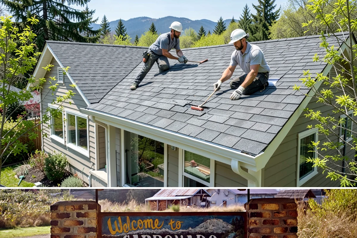 Waterfall Countertop Installation in Carbonado, Pierce County, WA - Waterfall countertops install indoors year-round, so the PNW climate never delays your island upgrade.