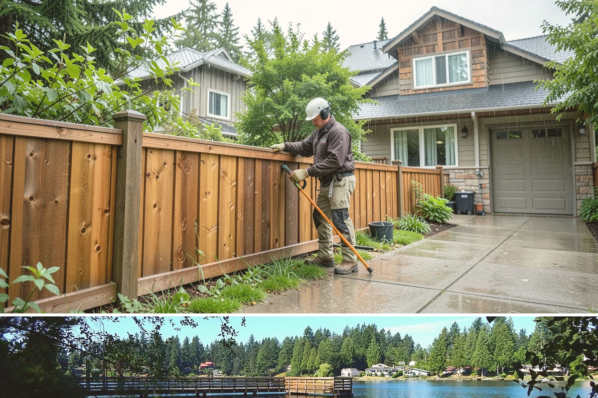 Waterfall Countertop Installation in Federal Way, King County, WA - Waterfall countertops install indoors year-round, so the PNW climate never delays your island upgrade.