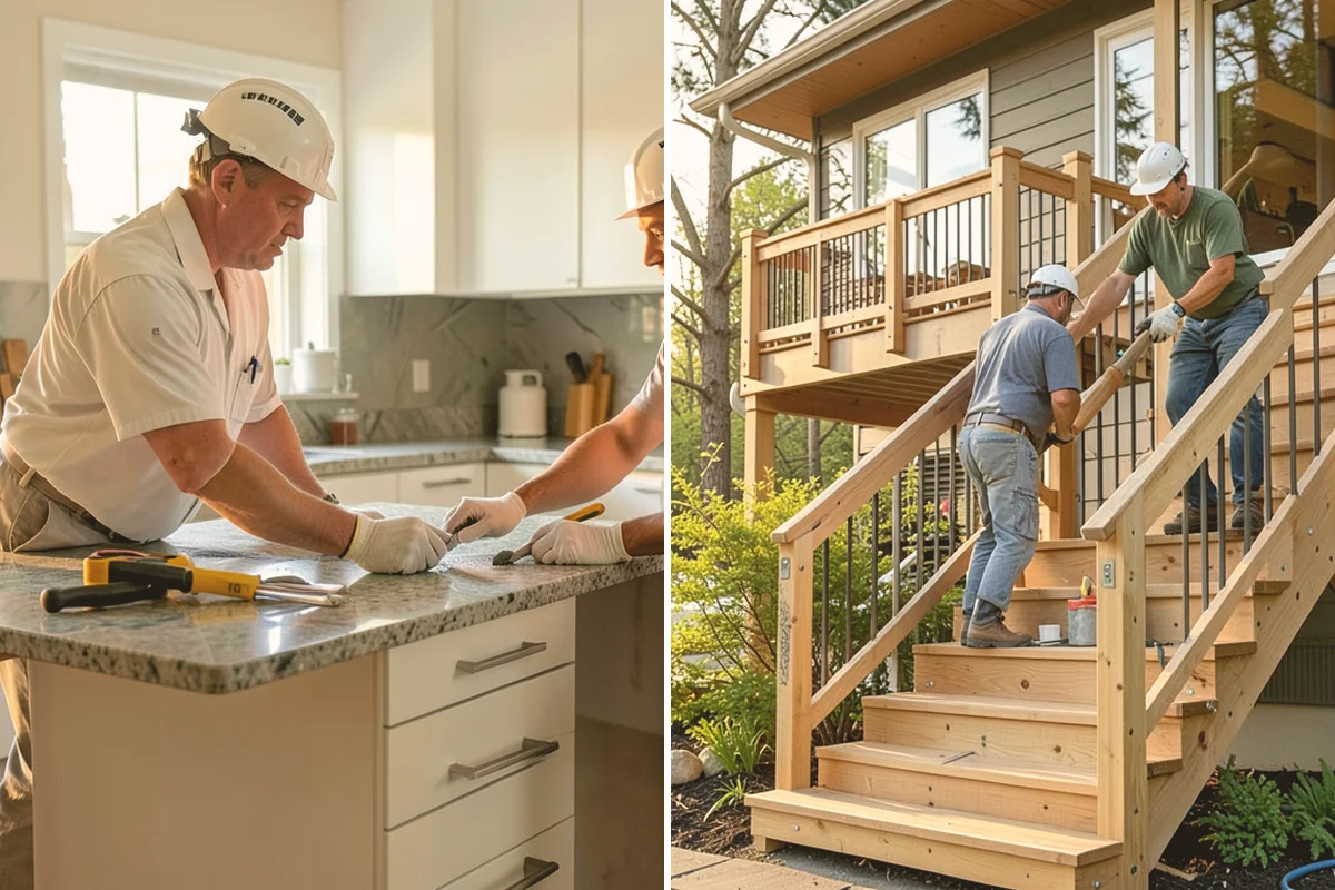Waterfall Countertop Installation in Milton, King County, WA - Select the slab and plan vein-matched miters