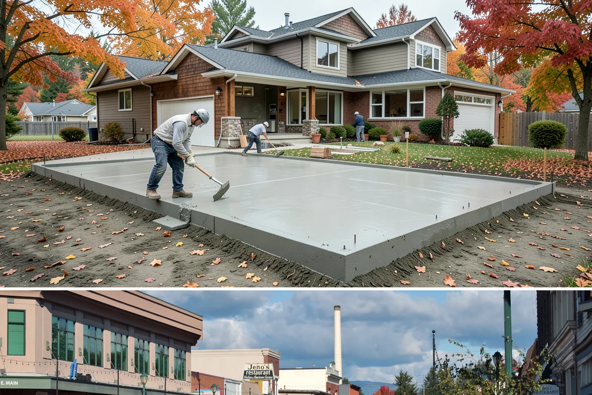 Waterfall Countertop Installation in Monroe, Snohomish County, WA - Waterfall countertops install indoors year-round, so the PNW climate never delays your island upgrade.