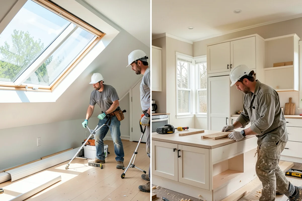 Waterfall Countertop Installation in Sedro-Woolley, Skagit County, WA - Select the slab and plan vein-matched miters