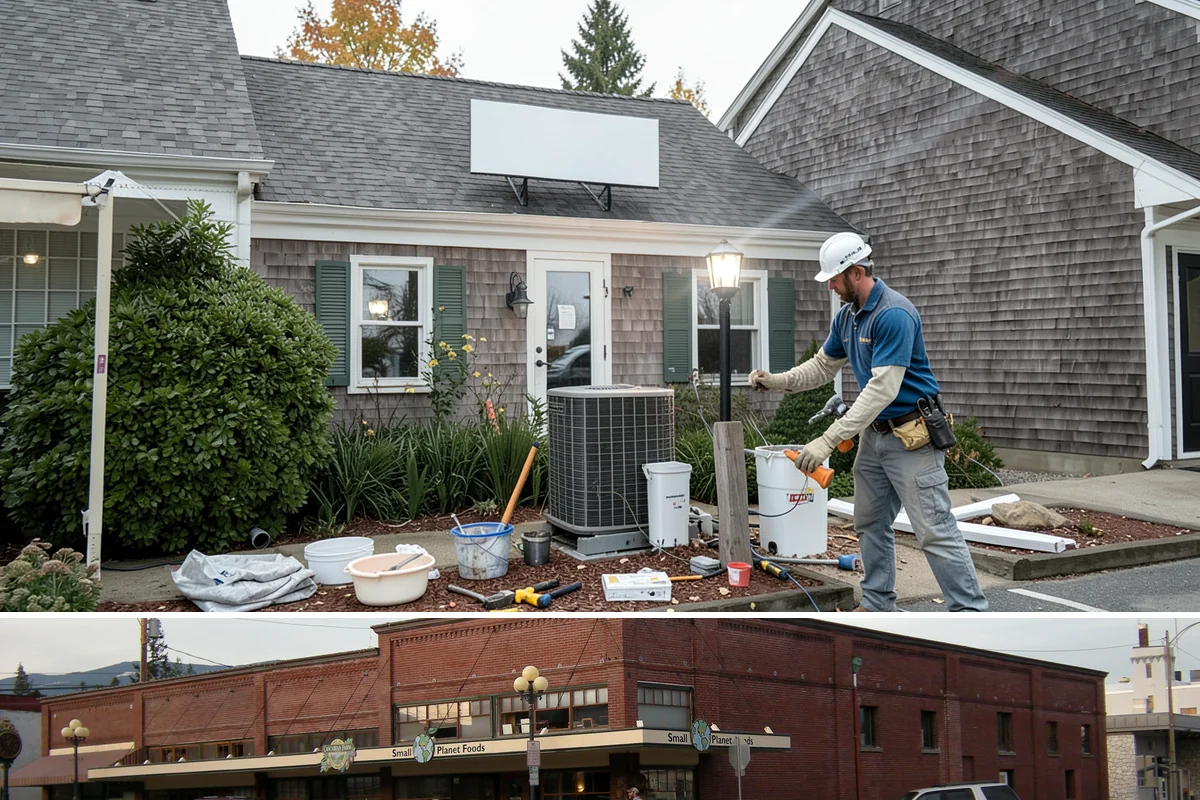 Waterfall Countertop Installation in Sedro-Woolley, Skagit County, WA - Waterfall countertops install indoors year-round, so the PNW climate never delays your island upgrade.