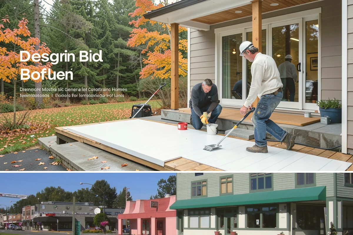 Waterfall Countertop Installation in Snoqualmie, King County, WA - Waterfall countertops install indoors year-round, so the PNW climate never delays your island upgrade.