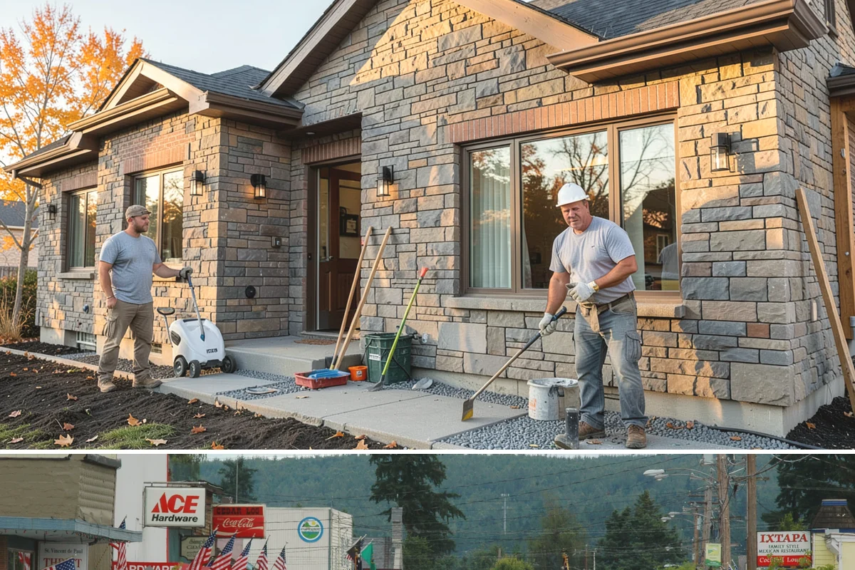 Waterfront Home Construction in Carnation, King County, WA - Waterfront excavation and foundation work are scheduled for low-water summer conditions to keep the site workable and dry.