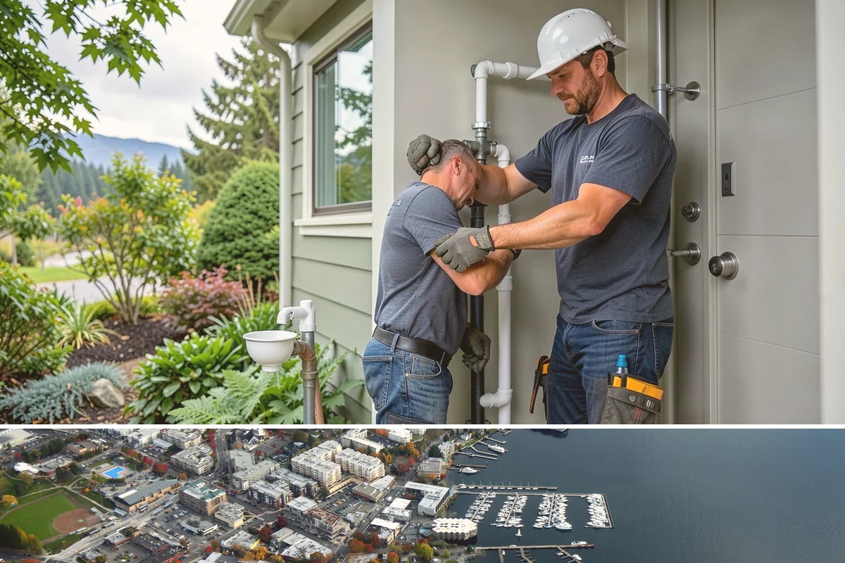 Waterfront Home Construction in Kirkland, King County, WA - Waterfront excavation and foundation work are scheduled for low-water summer conditions to keep the site workable and dry.