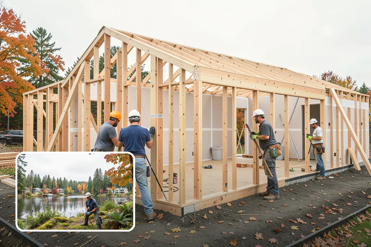 Waterfront Home Construction in La Conner, Skagit County, WA - Expertise with shoreline permits and critical-areas rules