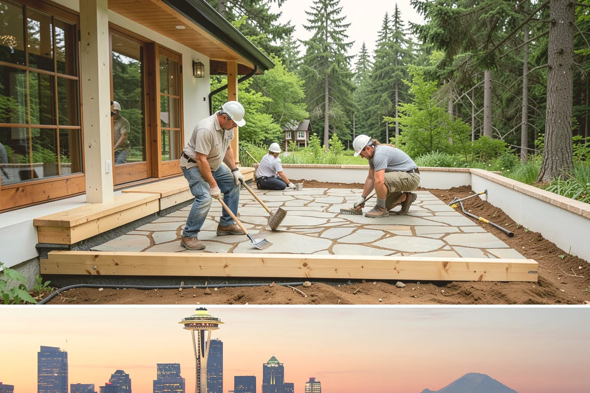 Waterfront Home Construction in Seattle, King County, WA - Waterfront excavation and foundation work are scheduled for low-water summer conditions to keep the site workable and dry.
