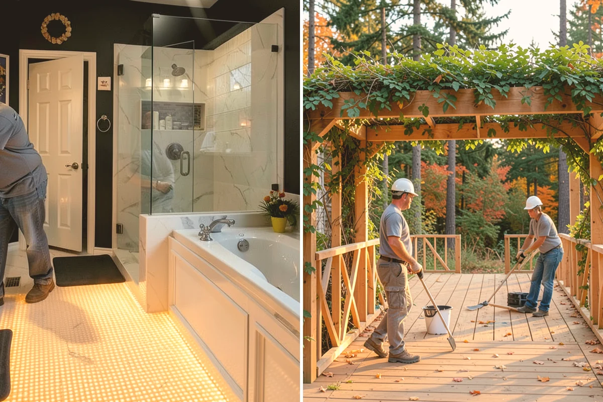 Waterproof Deck Coating in Bellevue, King County, WA - Inspect the substrate and confirm proper slope