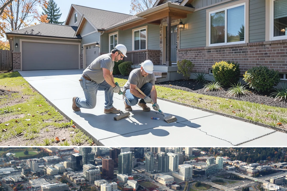 Waterproof Deck Coating in Bellevue, King County, WA - Dry, mild summer conditions are required for coatings to cure and adhere properly, making it a warm-season project.