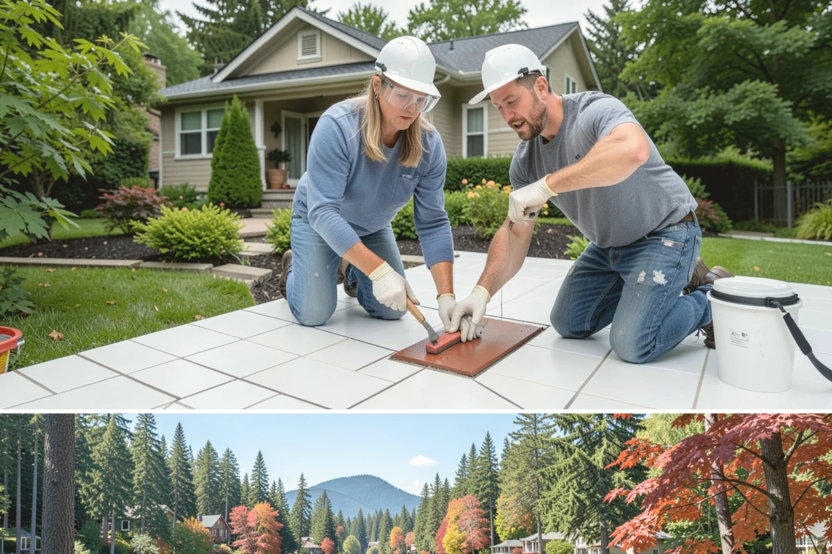 Waterproof Deck Coating in Covington, King County, WA - Dry, mild summer conditions are required for coatings to cure and adhere properly, making it a warm-season project.