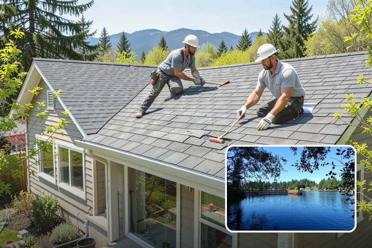 Waterproof Deck Coating in Federal Way, King County, WA - Keeps the space below your deck dry