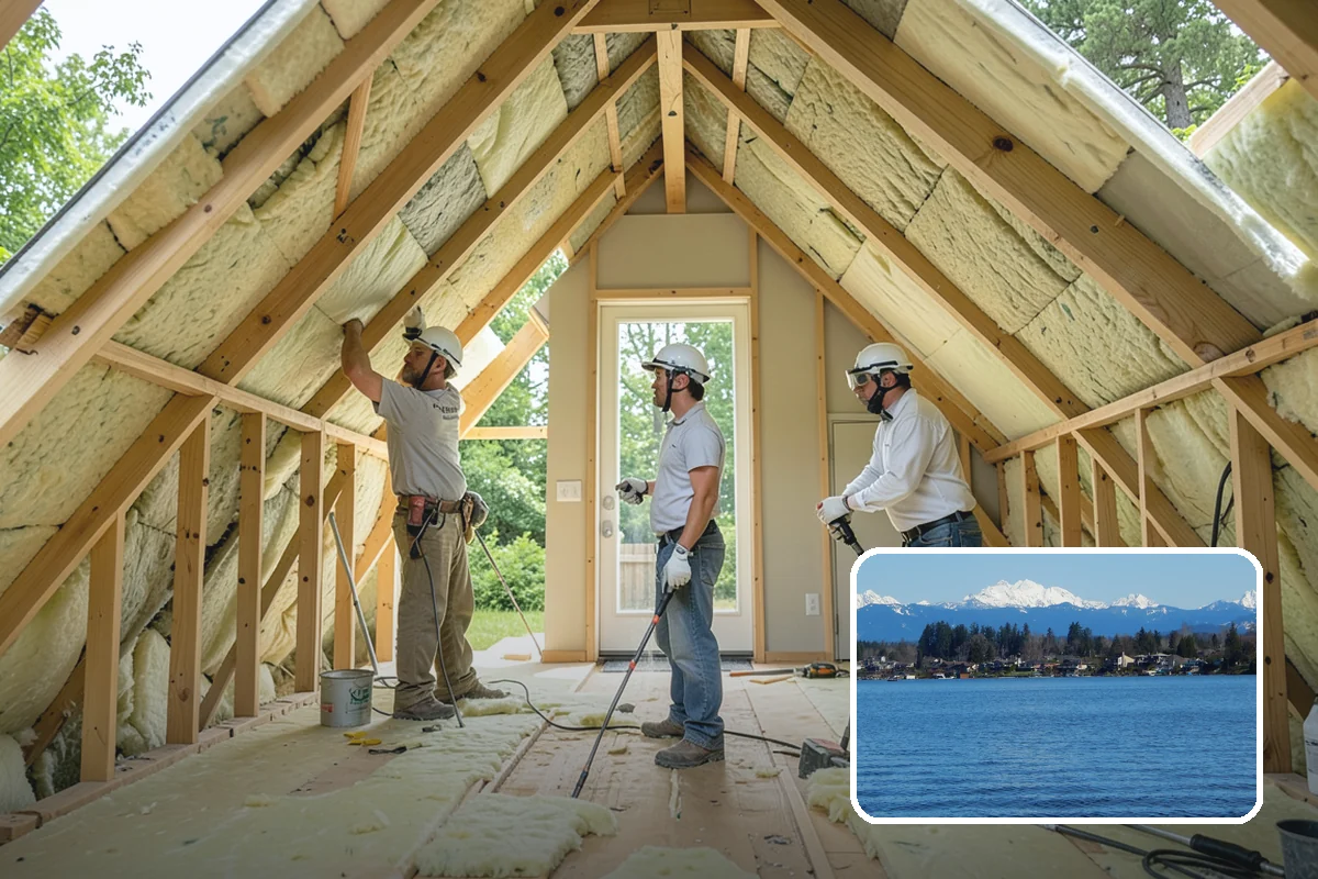 Waterproof Deck Coating in Lake Stevens, Snohomish County, WA - Keeps the space below your deck dry