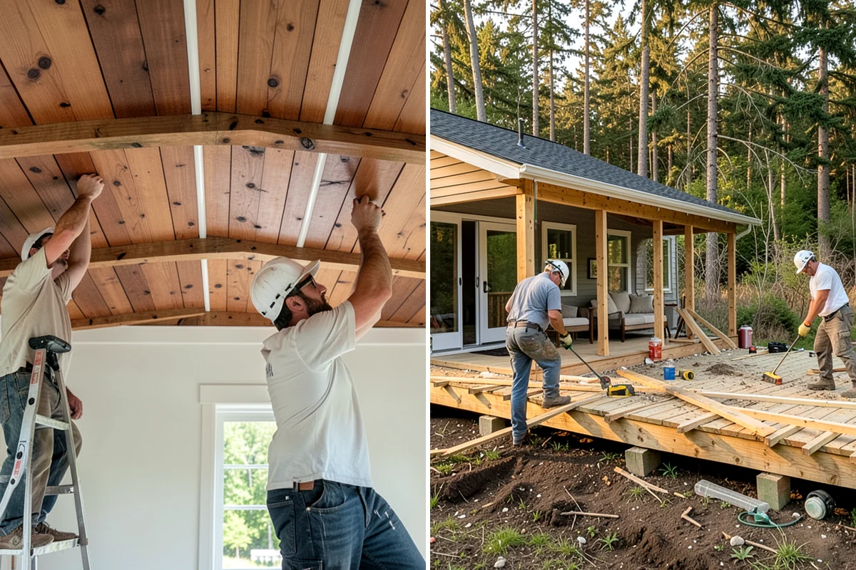 Waterproof Deck Coating in Maple Valley, King County, WA - Inspect the substrate and confirm proper slope