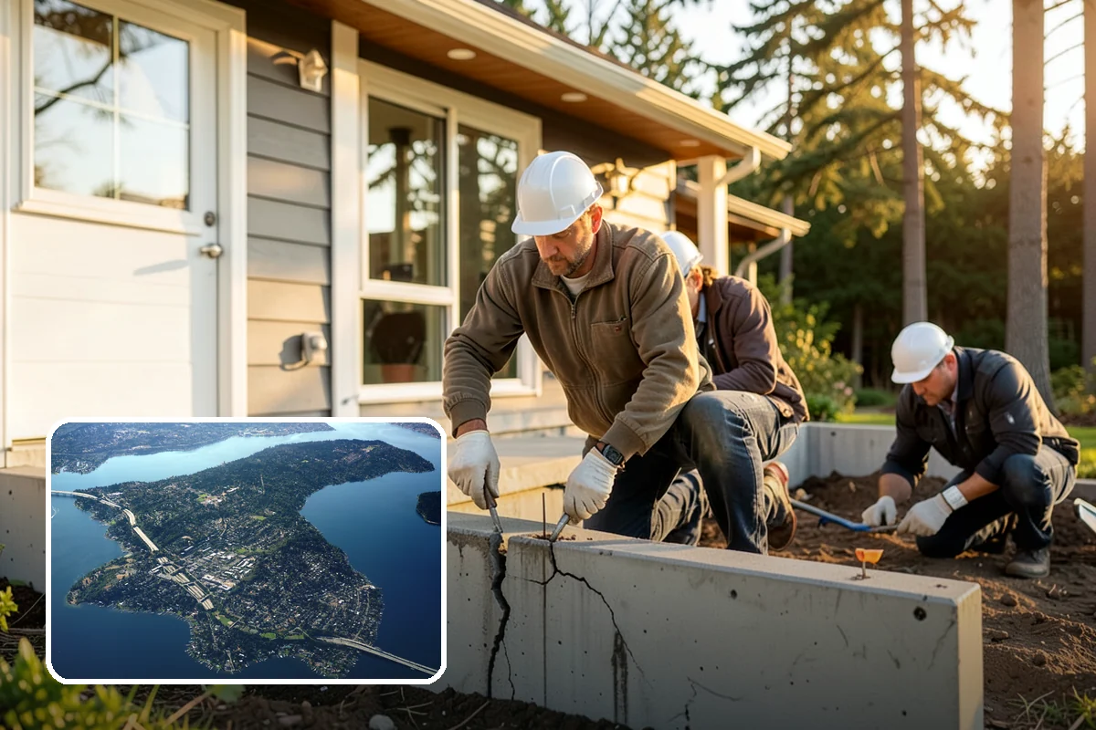 Waterproof Deck Coating in Mercer Island, King County, WA - Keeps the space below your deck dry
