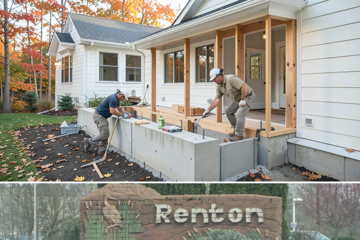 Waterproof Deck Coating in Renton, King County, WA - Dry, mild summer conditions are required for coatings to cure and adhere properly, making it a warm-season project.