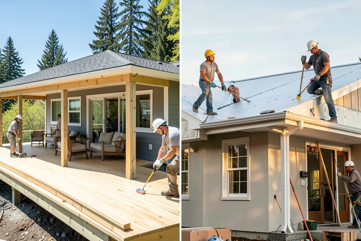 Waterproof Deck Coating in Shoreline, King County, WA - Inspect the substrate and confirm proper slope